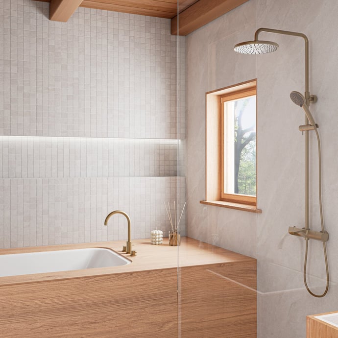 Moon Ardesia stone Mosaic