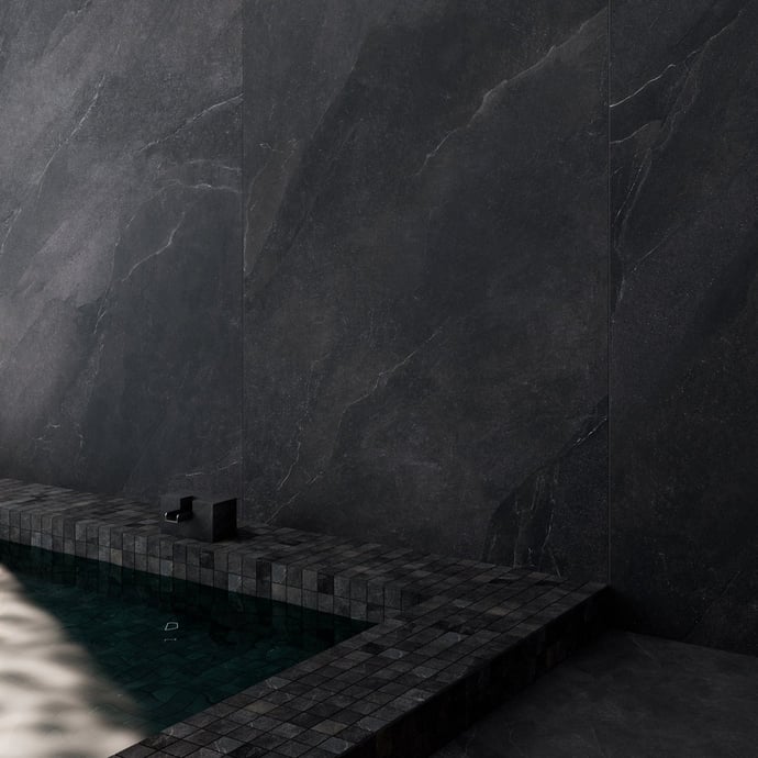 Dark Ardesia stone Mosaic