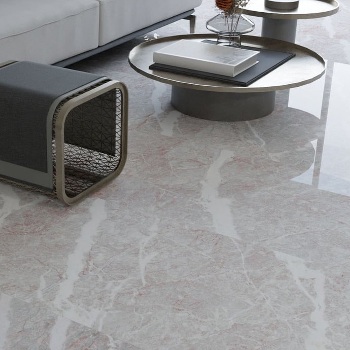 Fior di pesco carnico glossy marble