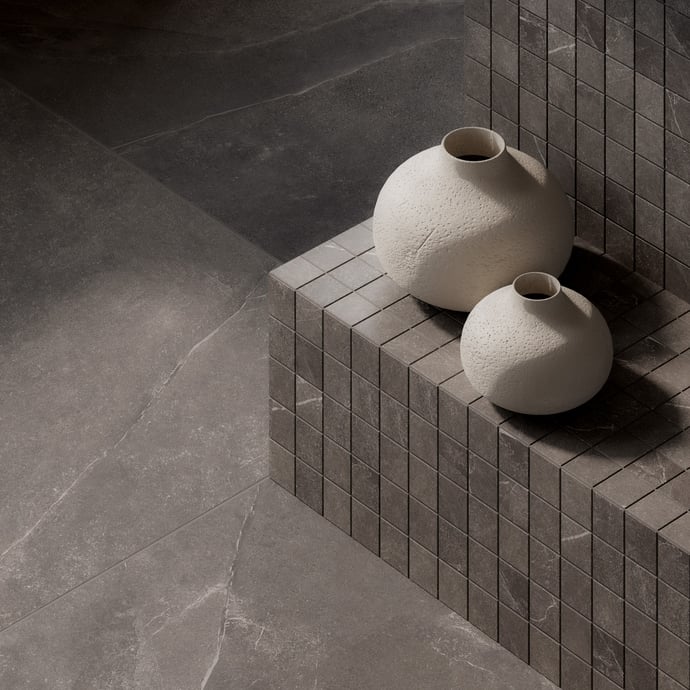 Ash Ardesia stone Mosaic