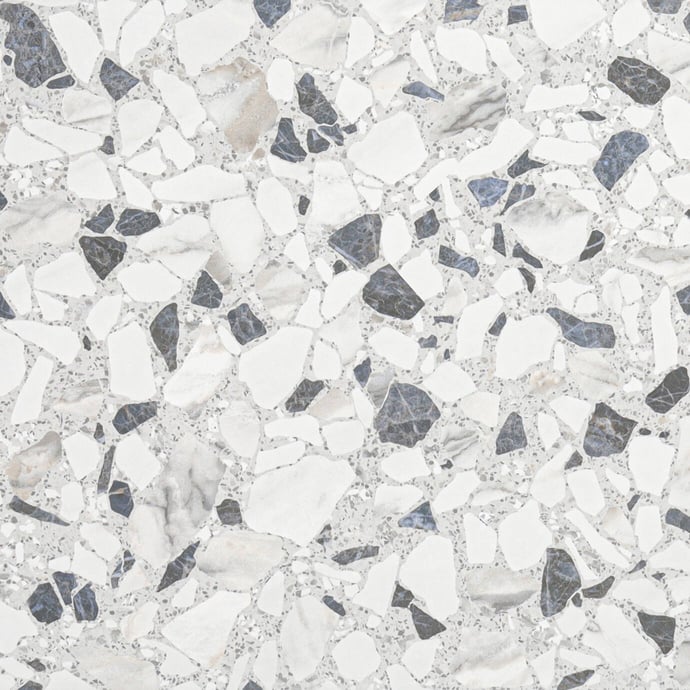 Terrazzo blu matt