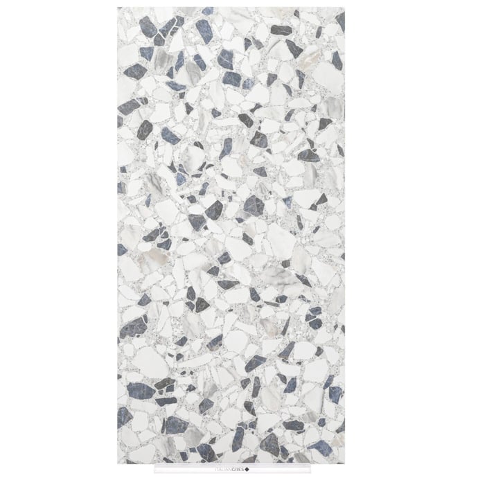Terrazzo blu matt