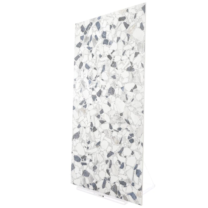 Terrazzo blu matt
