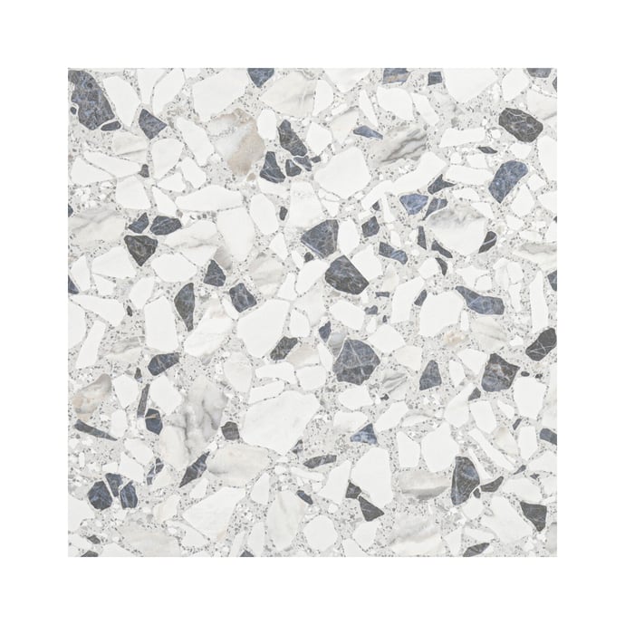 Terrazzo blu matt