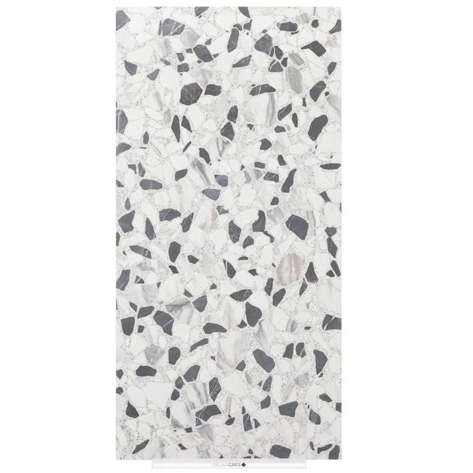 Terrazzo black matt