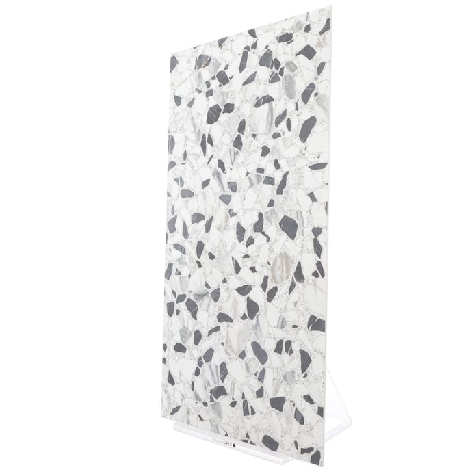 Terrazzo nero opaco