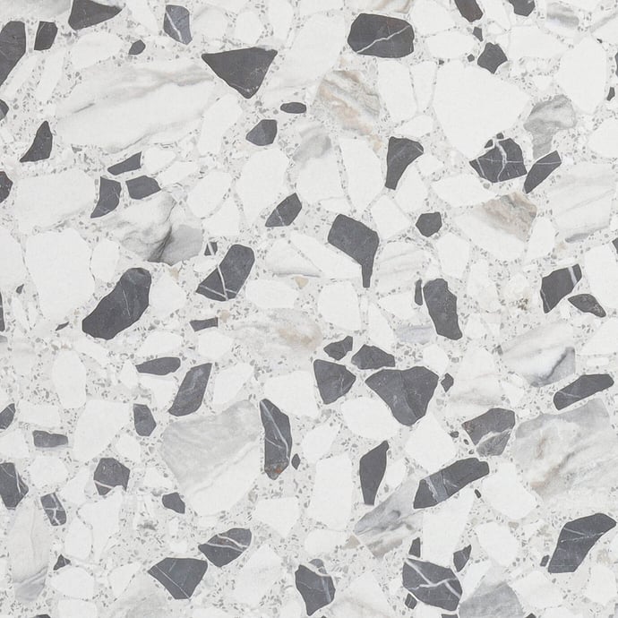 Terrazzo black matt