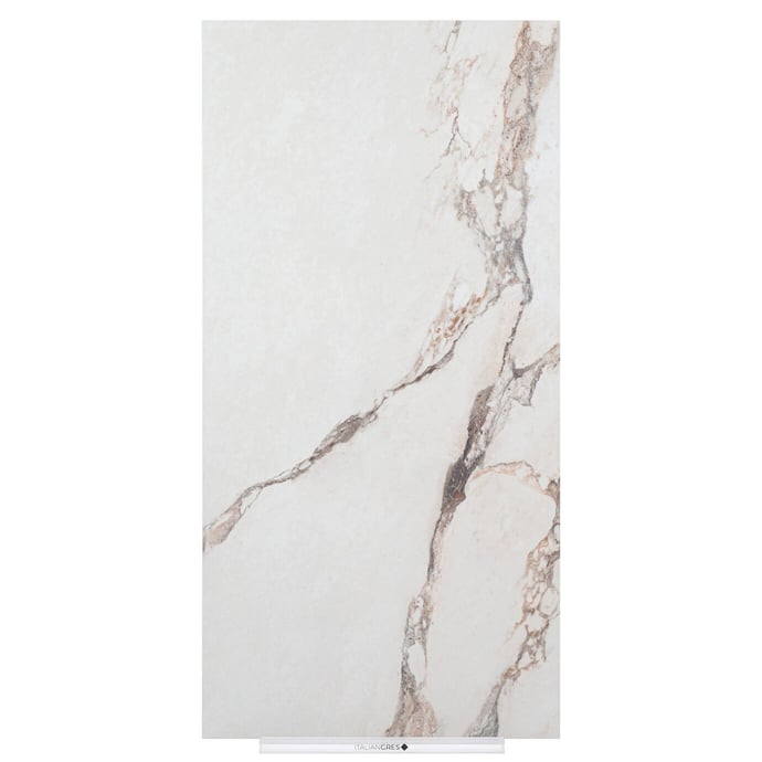 Calacatta pink matt marble