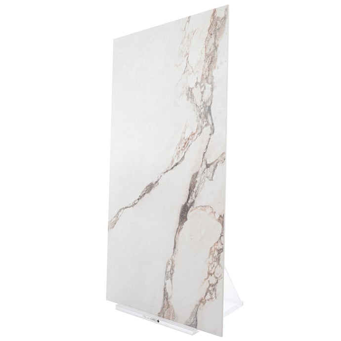 Calacatta pink matt marble