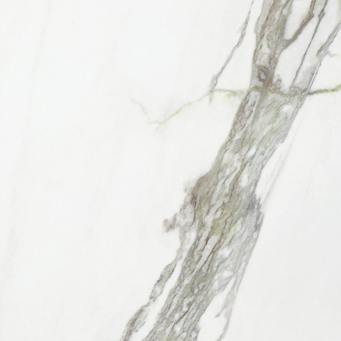Calacatta green glossy marble