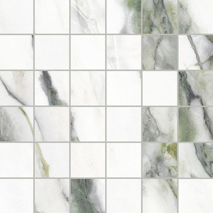 Calacatta green mosaic