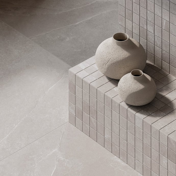 Greige Ardesia stone Mosaic