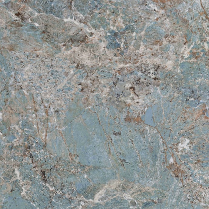 Amazzonite glossy marble