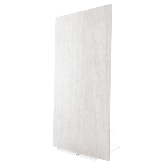 Contemporary White Veincut Travertine