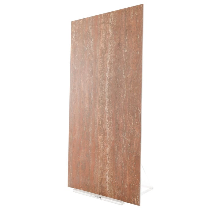 Contemporary Red Veincut Travertine