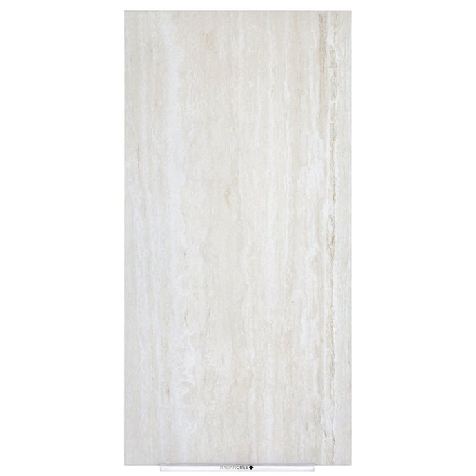 Travertin Veincut Blanc Contemporain 20 mm Extérieur