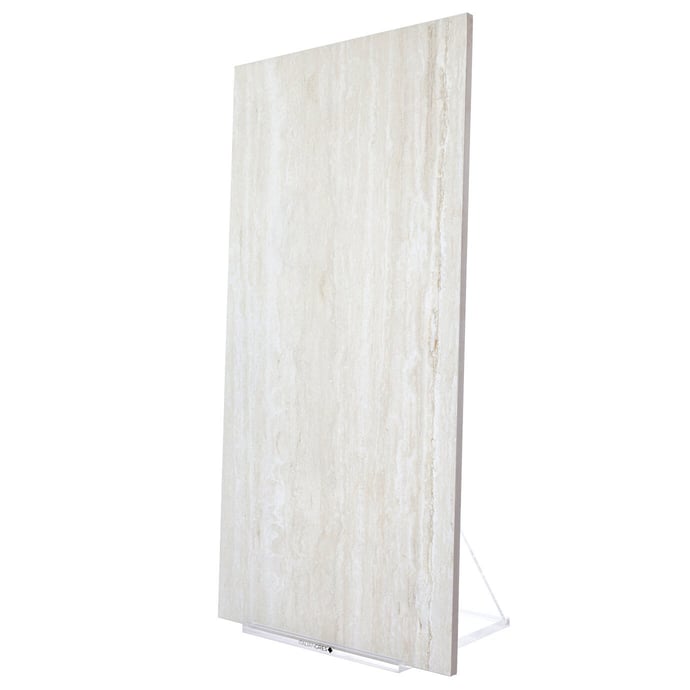 Travertin Veincut Blanc Contemporain 20 mm Extérieur