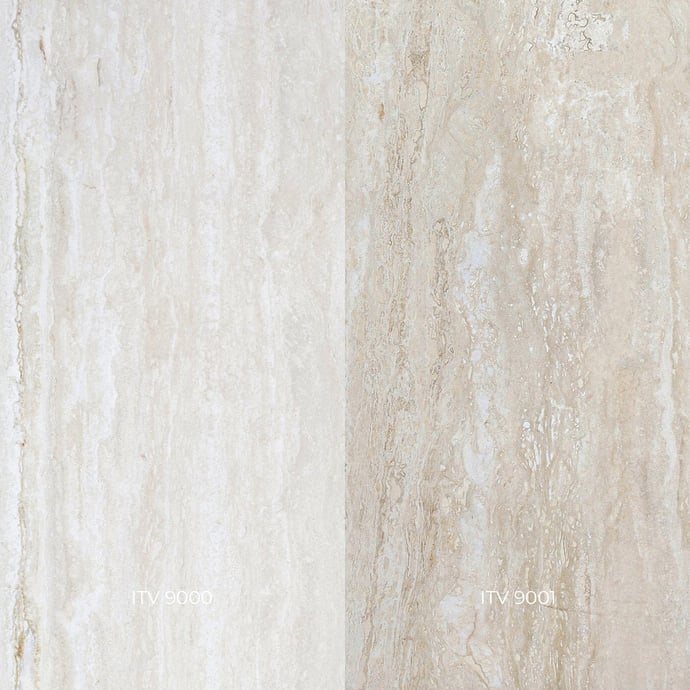 Travertin Veincut Blanc Contemporain 20 mm Extérieur