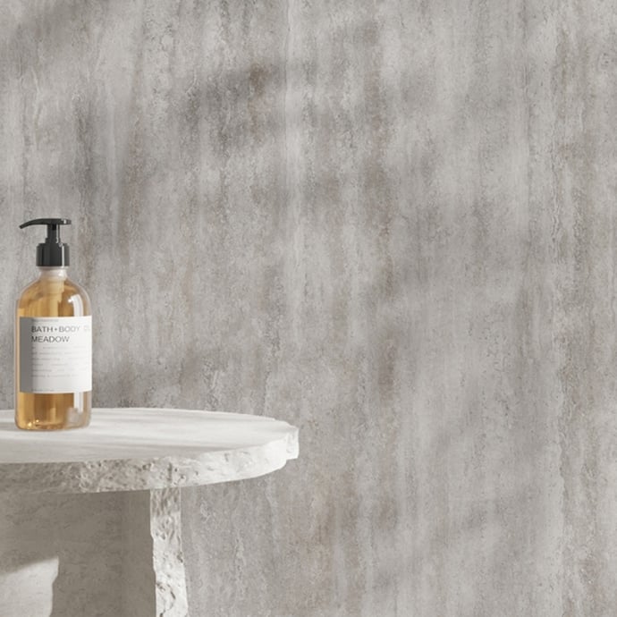Marmo travertino veincut grigio