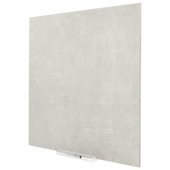 Carrelage effet ciment gris clair