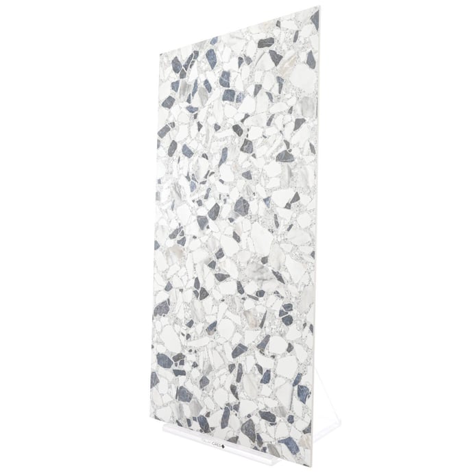 Terrazzo blu matt
