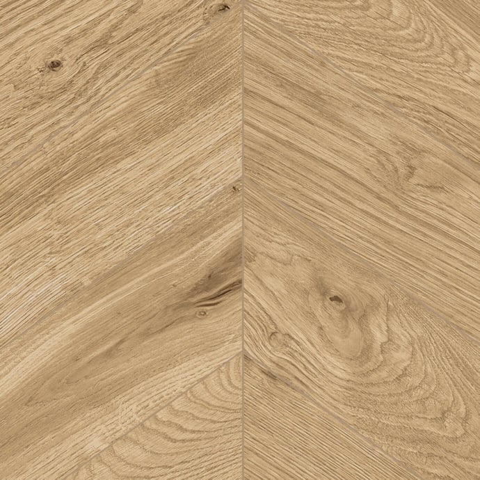 Helles essentielles Naturholz Chevron