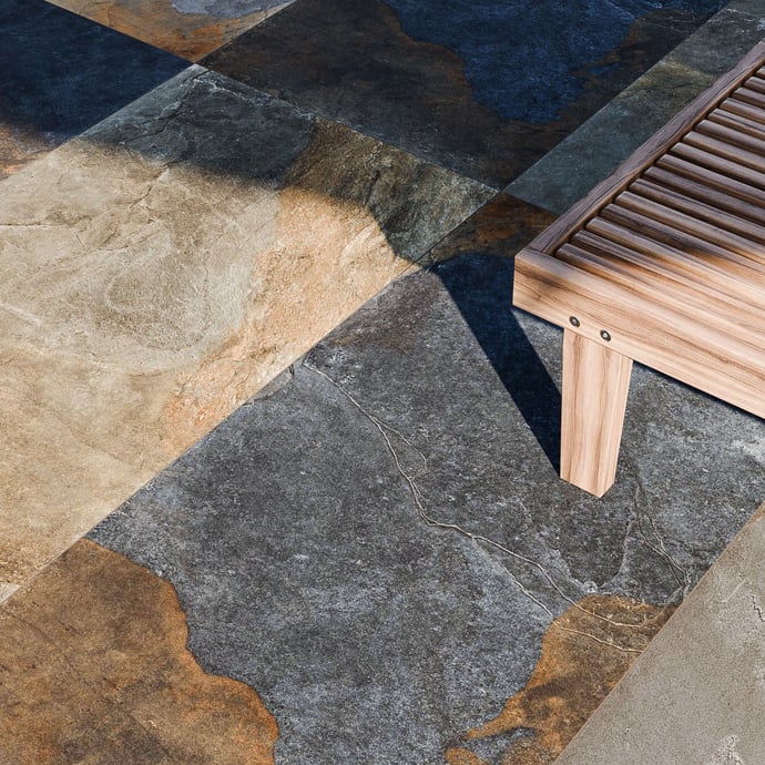 Outdoor brown stone 20 mm