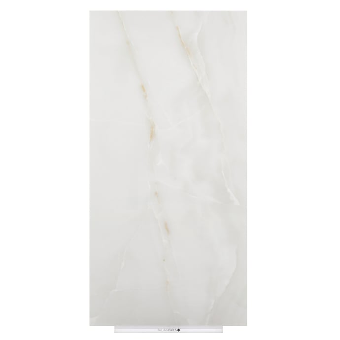 Glänzender marmor Elfenbein-Onyx