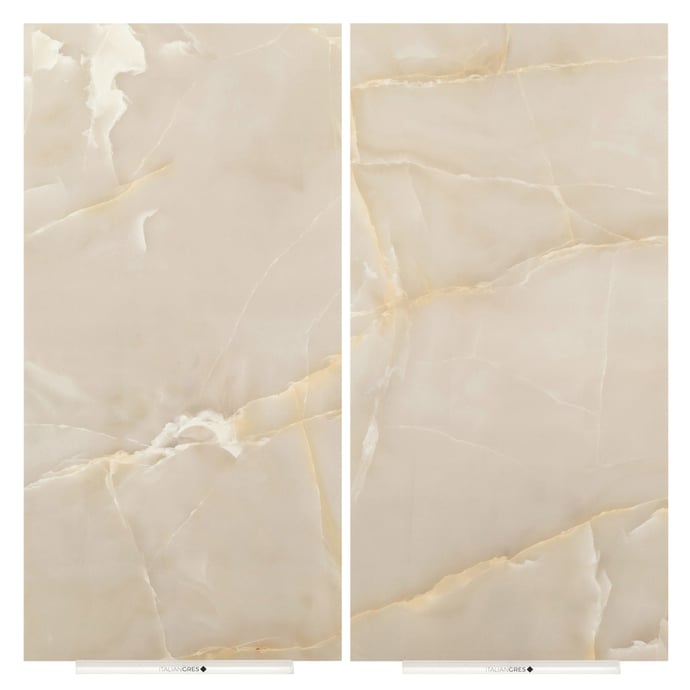 Glänzender marmor Beiger Onyx