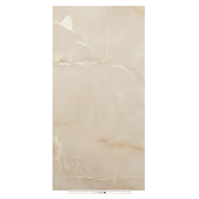 Glänzender marmor Beiger Onyx