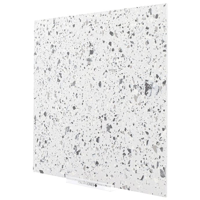 Terrazzo Silver Matt Full-Body