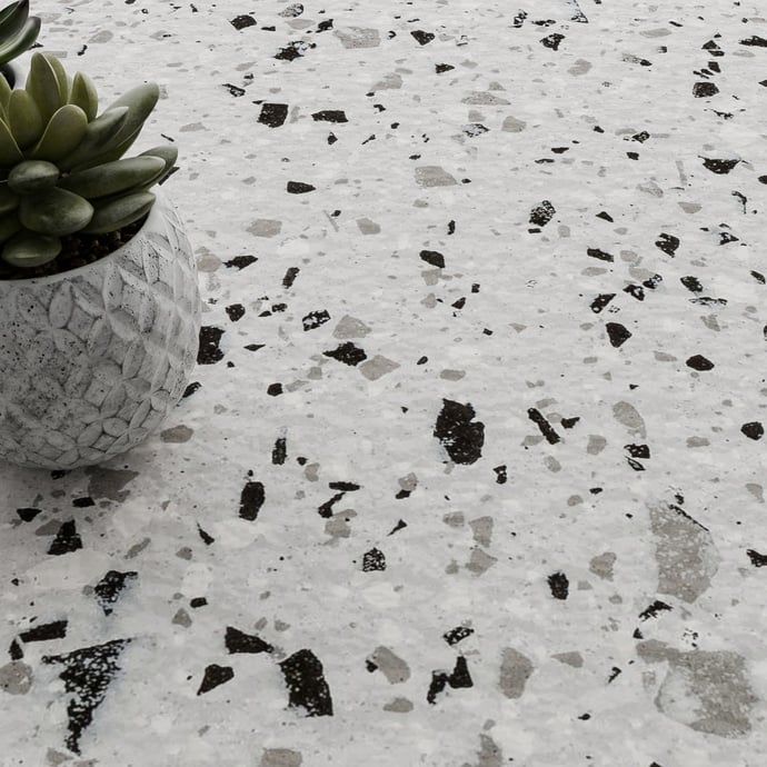 Terrazzo Argent Outdoor Pleine masse