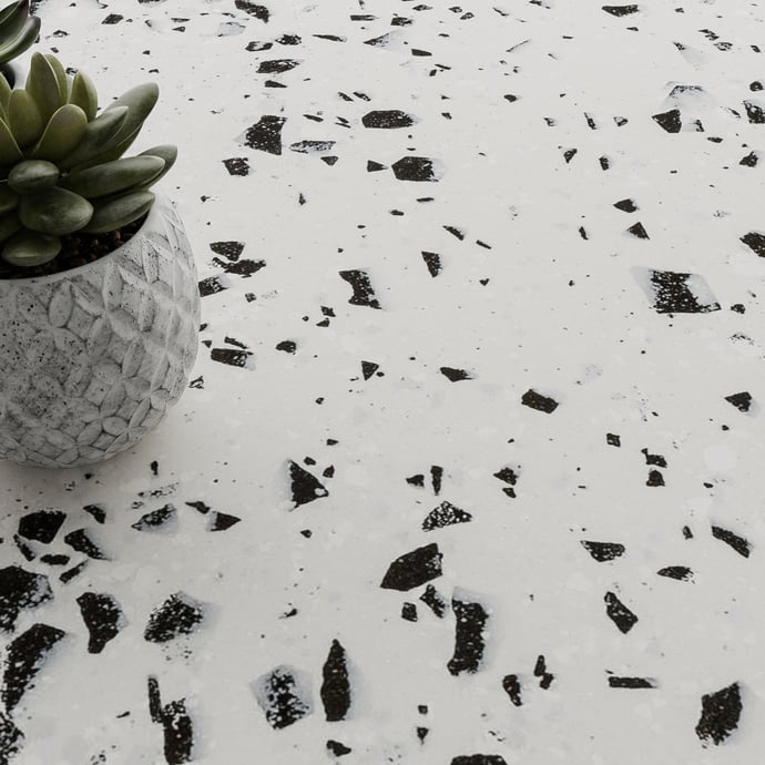 Terrazzo Bianco Opaco Full-Body