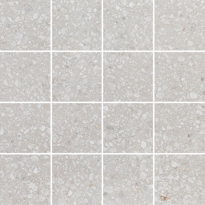 Rive Gauche Grains Blanc Mosaïque 7x7