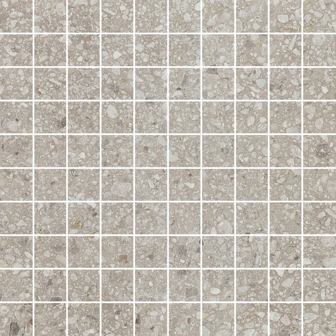 Rive Gauche Grains Gris Mosaïque 3x3