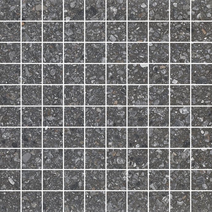 Rive Gauche Grains Noir Mosaïque 3x3