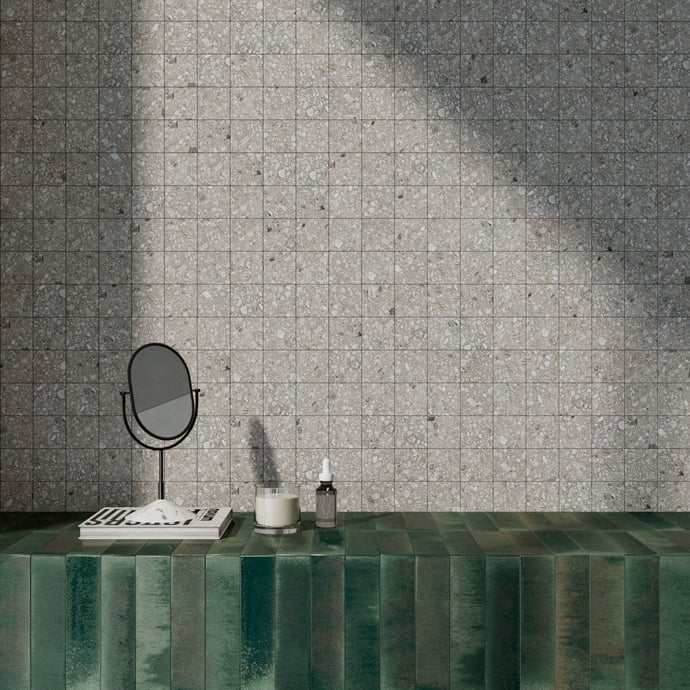 Rive Gauche Grains Beige Mosaïque 7x7