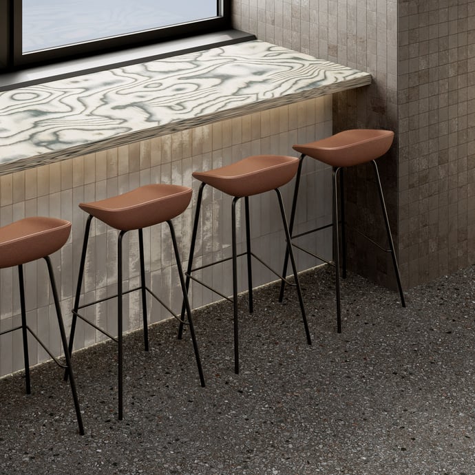 Left Bank Braun Mosaik 7x7