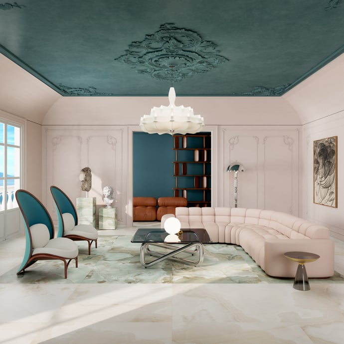 Maison Alabaster Matt Perle 6 mm