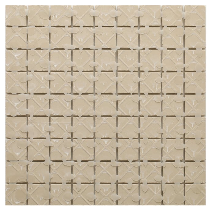 Edles Marmor Mosaik Beige Matt