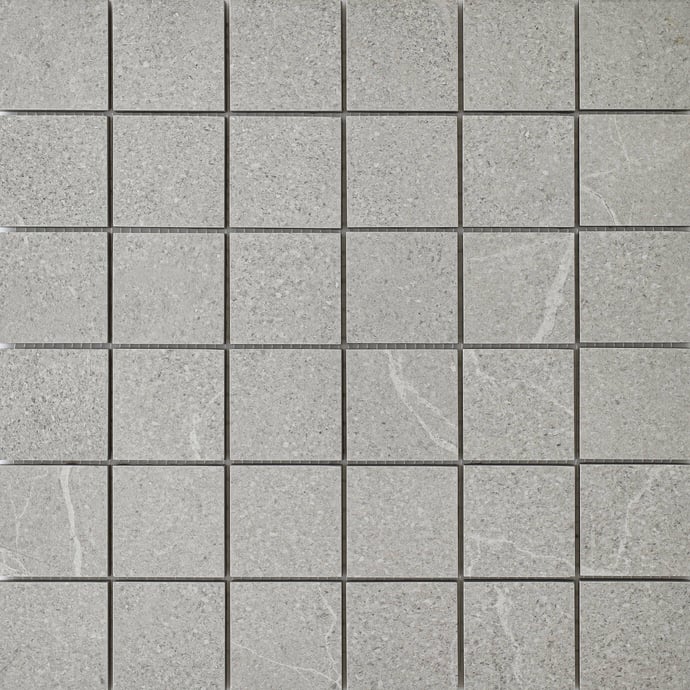 Alpenstein Asche Mosaik