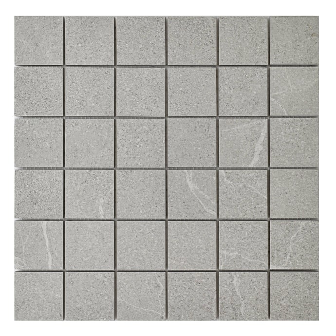 Alpenstein Asche Mosaik