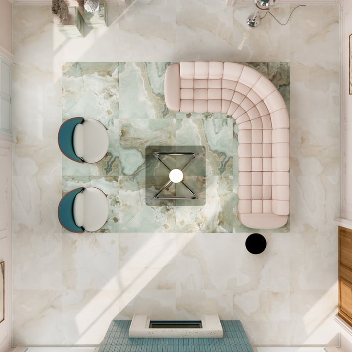 Maison Alabaster Matt Perle