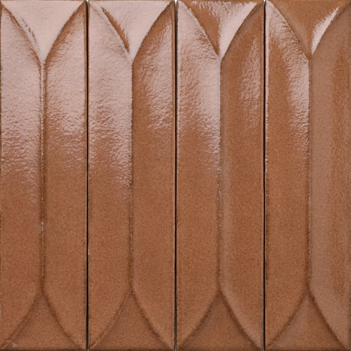 Retrò Brick Terrakotta Rautenmuster