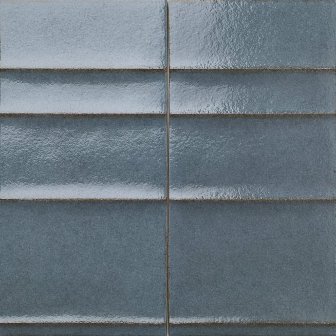 Retrò Brick Lagune Wellenmuster