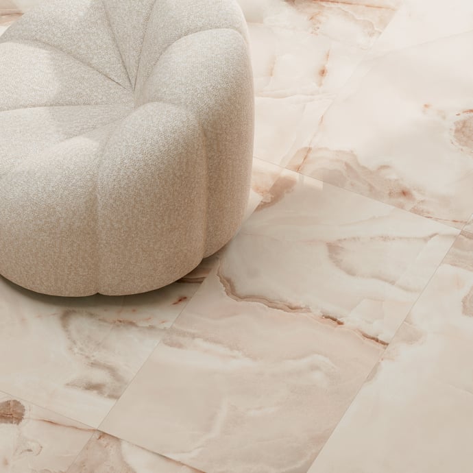 Maison Alabaster Matt Rosa 6 mm