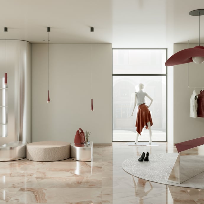 Maison Alabastro Rose Brillant