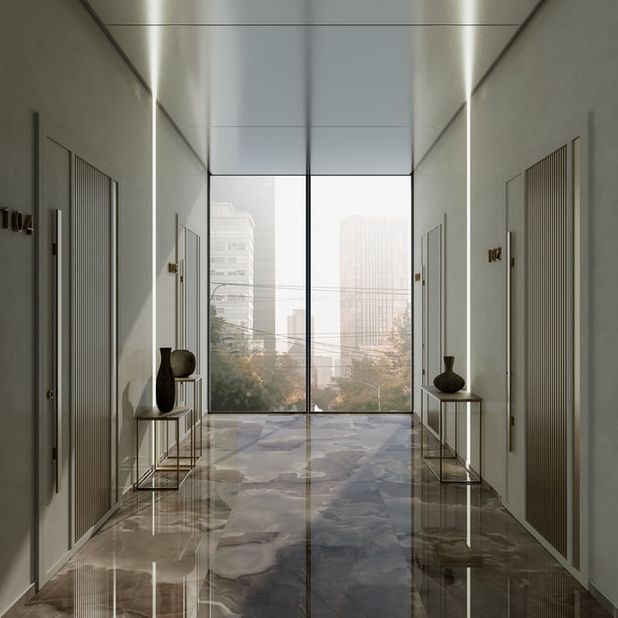 Maison Alabaster Glänzendes Kakao 6 mm