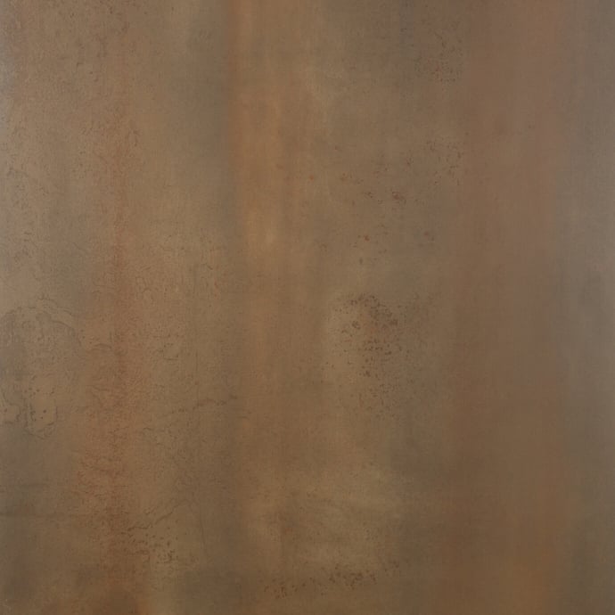 Leicht oxidiertes braunes Metall