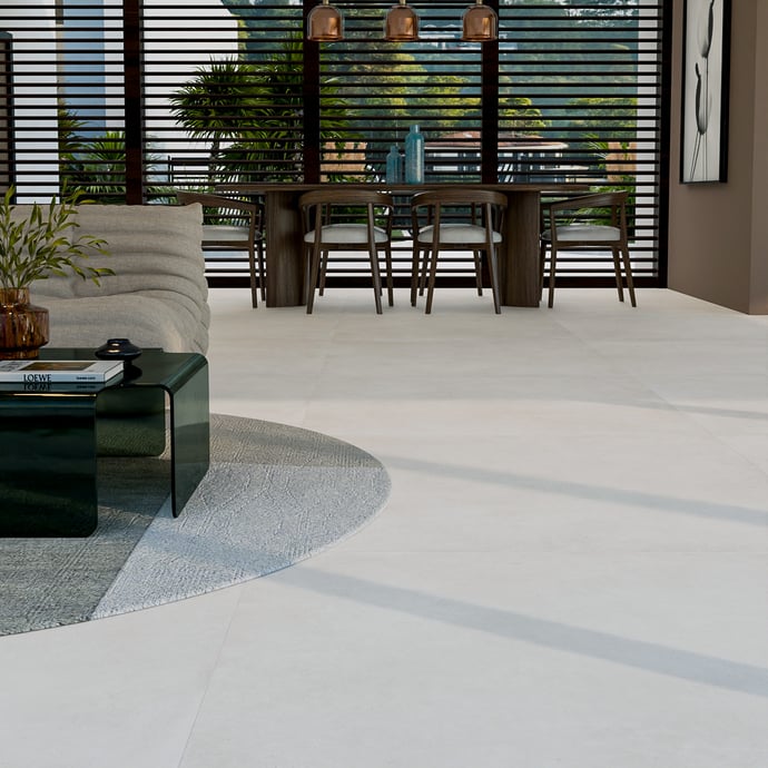Weißer Beton Terra